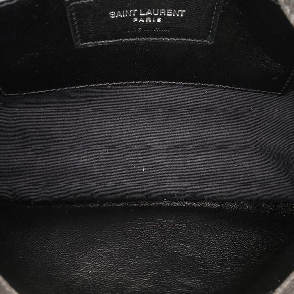 Pre Loved saint laurent Women Gray Satchel - Picture 6 of 8